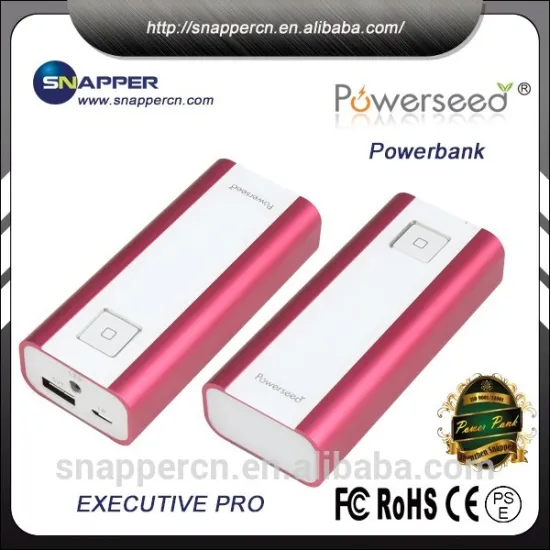 Wholesale colorful powerbank charger portable power bank 4800mah