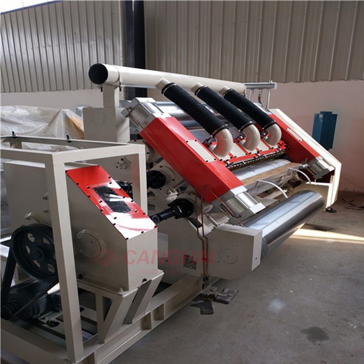 Automatic single facer 2ply corrugated paperboard