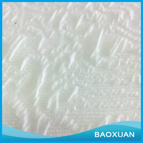 hacci knit bubble fabric raw meterial for dyeing