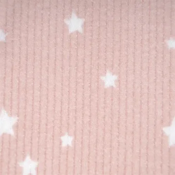 ผ้าสแปนเด็กซ์โพลีเอสเตอร์ถักผ้าขนแกะสักหลาดพิมพ์