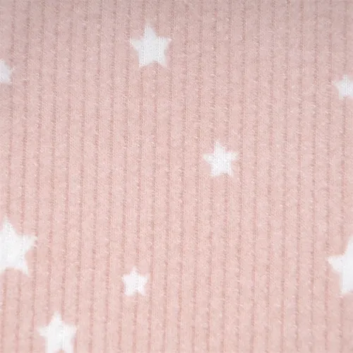 ผ้าสแปนเด็กซ์โพลีเอสเตอร์ถักผ้าขนแกะสักหลาดพิมพ์