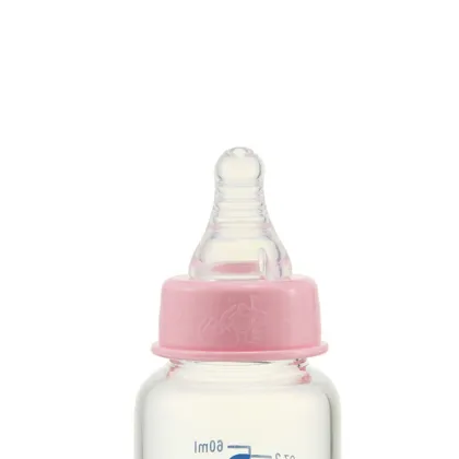 Titanium Glass Anti-Fall Baby Bottle Wholesaler 60ml