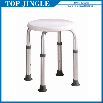 Modern Design White Round Plastic Bath Chair
