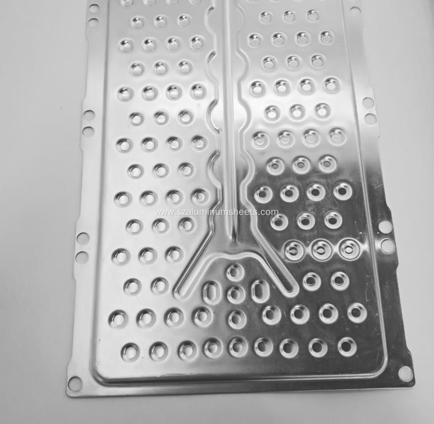 aluminum water cooling plate price for vehicle cold