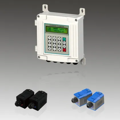 Wall mounting clamp on liquid heat meters