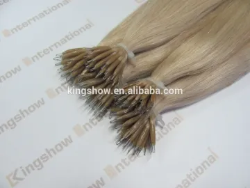 Kingshow hair superior quality nano ring Hair Extensions