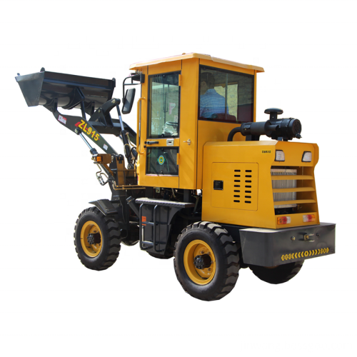 Traktorlader-Bagger mit Bergbau-Architekturbau