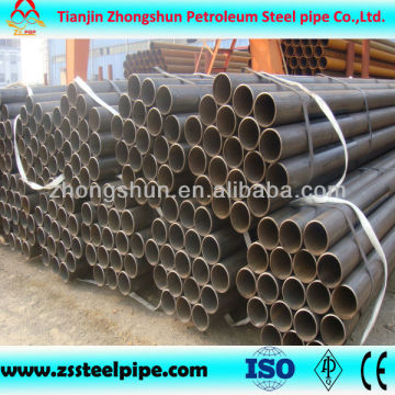 Grooved steel pipes