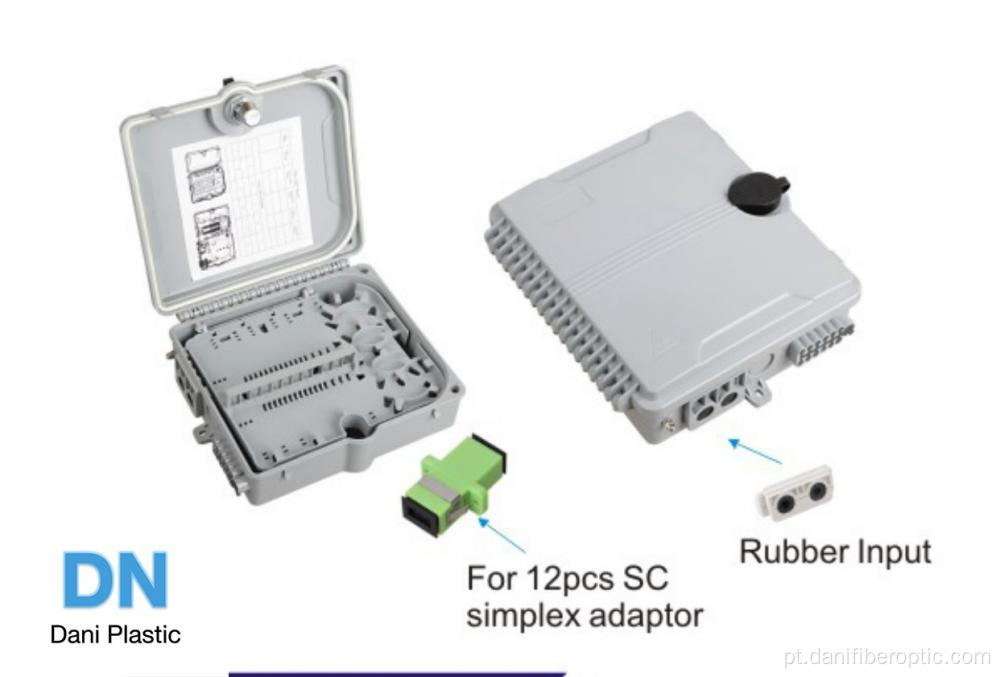 Caixa de terminação de fibra ao ar livre