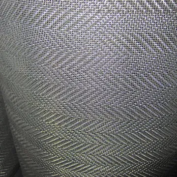 SS302 Stainless Steel Twilled Weave Mesh