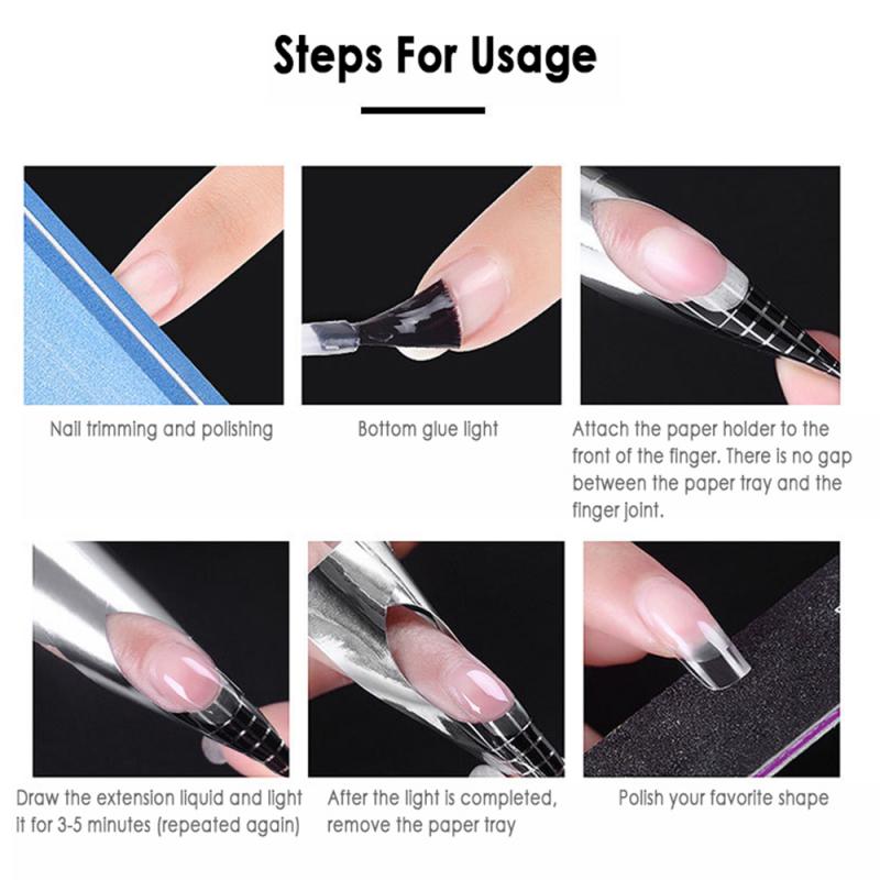 15/5ml Nail Repair Gel Fiber Extension Gel For Broken Nail Quick Building UV Gel Varnish Nail Tips Fiberglass Extension TLSM1