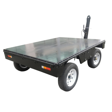 Customized 2 Axle Car Trailer with Turn Signal
