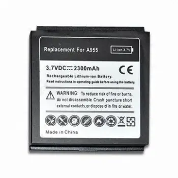 Li-ion Battery Pack, Suitable for Motorola A955, with 2,300mAh Capacity and Long Recycle Lifespan