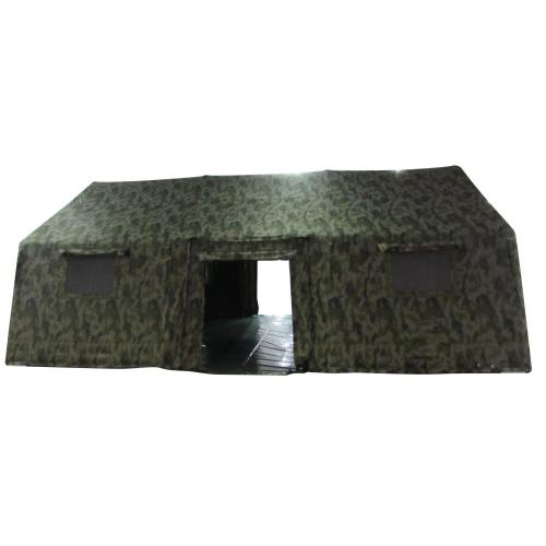 Quick-Deploy Olive Green Inflatable Tent with Side Access