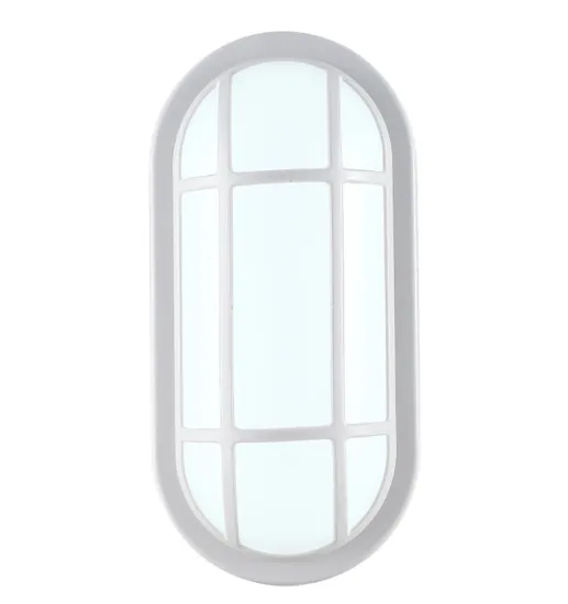 LED bulkhead light in the bedroom at home