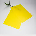 Eco-Friendly Matte Transparent Yellow PVC Sheet for Printing