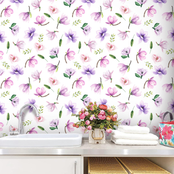 PVC Peel and Stick Waterproof Wallpaper for Kids' Bedrooms