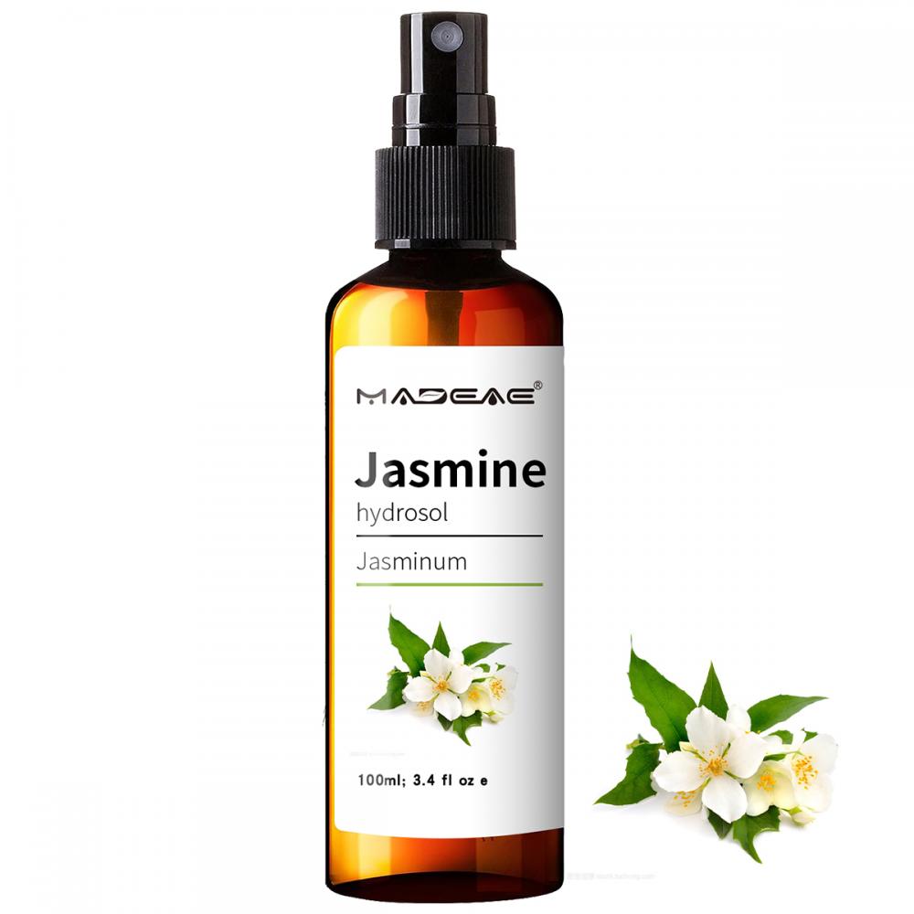 Jasmine hydrosol safi na asili ya maji hydrolate hydrolate dondoo kioevu cha kunyunyizia maji