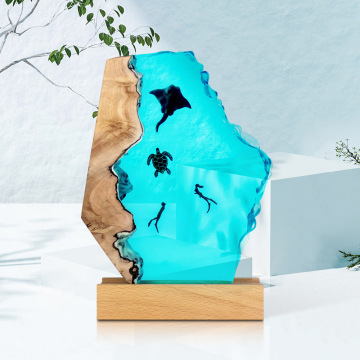 Creative Custom Acrylic Night Lamp for Modern Minimalist Bedrooms