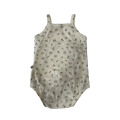 Pamuklu spandeks bebek romper