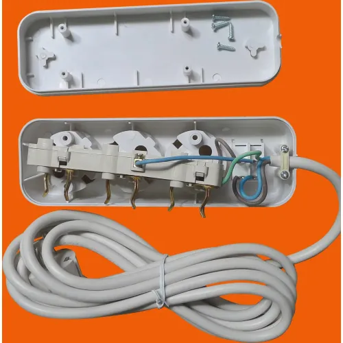 Съемная розетка с клеммными колодками, 3 входа E8003E