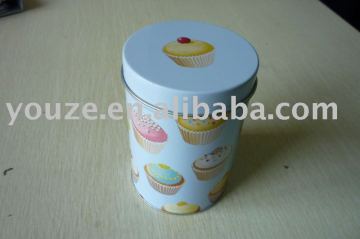 round sweet box