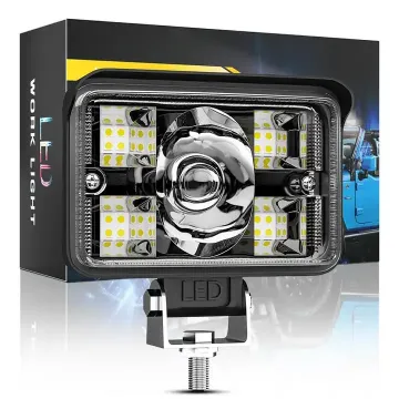 Double Color LED Driving Light 3 Inch Laser Work Light for Truck SUV
