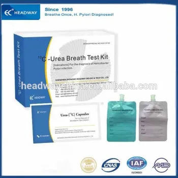 medical diagnostic test kit for C13 Urea Breath Test