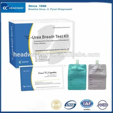 Urea Breath Test Kit - breathing aids for Helicobacter pylori/ h pylori