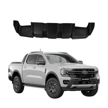 Matte Black Front Bumper Guard Cover for Ford Ranger T9 2022-2024