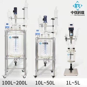 Reflux Distillation Ammonia Double Layer Glass Reactor