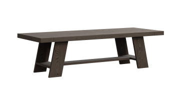 ​​Mid-Century Dining Table with Wire Management – Retro Modern Solution​