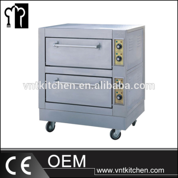 Thép không gỉ đôi bánh nướng điện nướng điện