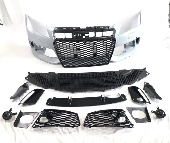 RS7 Style Body Kit for Audi A7 Modification: 2013 C6 RS7 Bumper Grille Enhancement