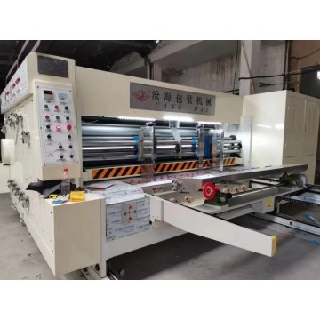 Automatic carton corrugated printer slotter die cutter