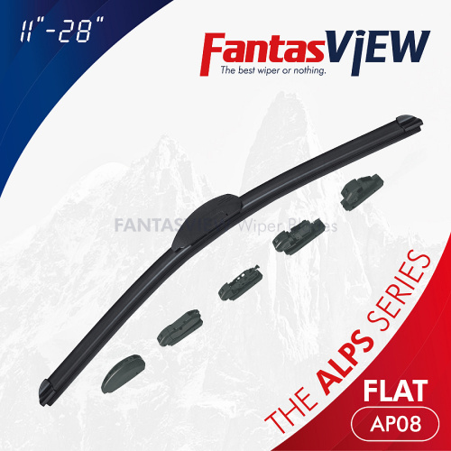 The Alps Series Multi-Clip Flat Wiper Blades