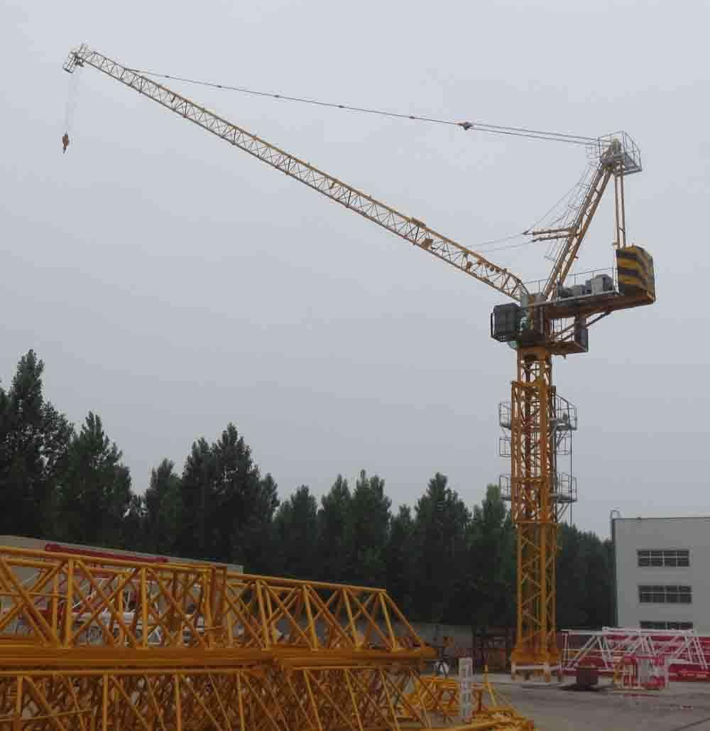 Buena calidad precio hidráulico Luffing Jib Tower Crane