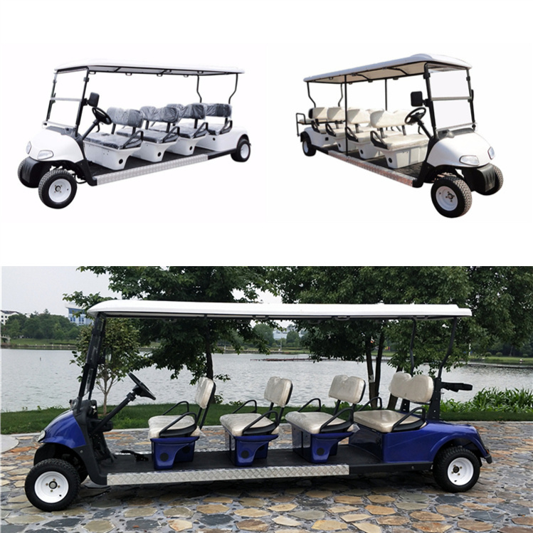 8 Seaters Golf Carts with 2 rear seats