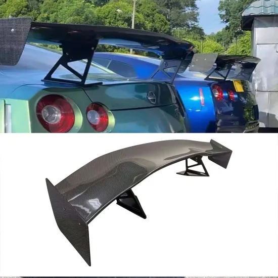 APR Style Carbon Fiber Body Kit Rear Spoiler for GTR R35 - Brilliant Quality