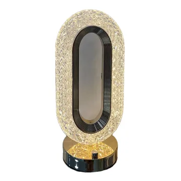 Modern Style Luxury LED Touch Crystal Table Lamp for Bedroom, Restaurant, and Bar