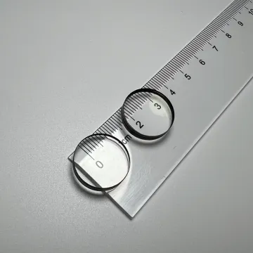 Custom Coated Optical Glass K9BK7B270 Glued Double Apochromatic Lens for Camera Telescopes