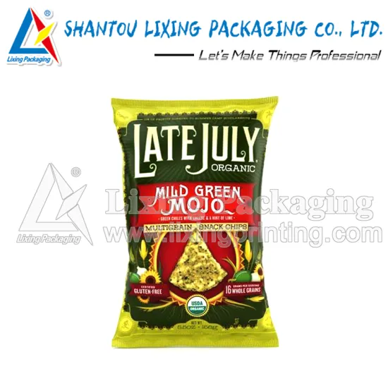 LIXING PACKAGING air tight palstic crepes food packaging heat sealable bag