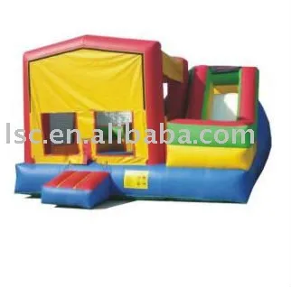 inflatable playhouses with slides