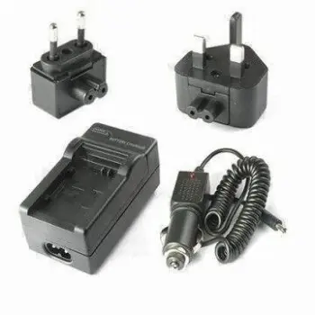 Mini Camera Battery Charger with UK Clip, for Panasonic DMW-BLD10 Camera Battery, CE-marked