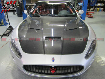 08-13 Granturismo Tukar ke Hood Bonet Serat Karbon MC untuk Maserati