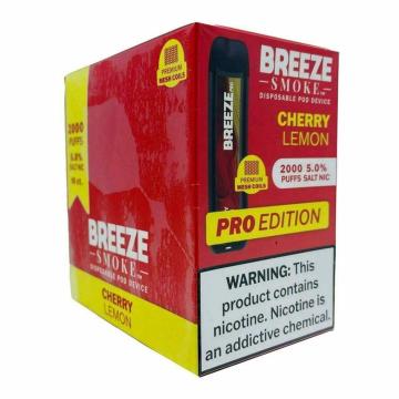 Wholesale Breeze Smoke Disposable Vape 2000 Puffs