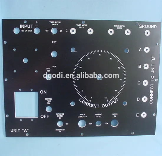 Small aluminum metal keyboard for control panel