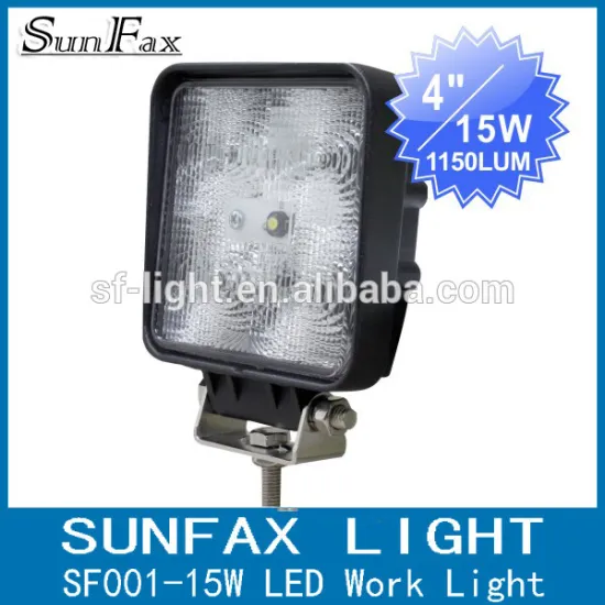 China professional manufature for 4wd truck atv suv15w 36W 50W IP67 flood led work light and headlight, led driving light