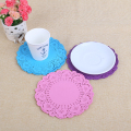 2015 nóng bán tròn đầy màu sắc giấy Doilies