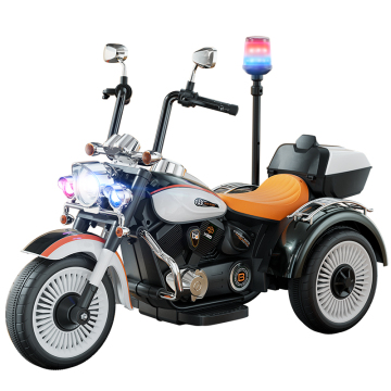 Harley Children's Electric Motorcycle Police Male and Female Children's Baby Toy Car Can Seat People New Bedoch Tricycle